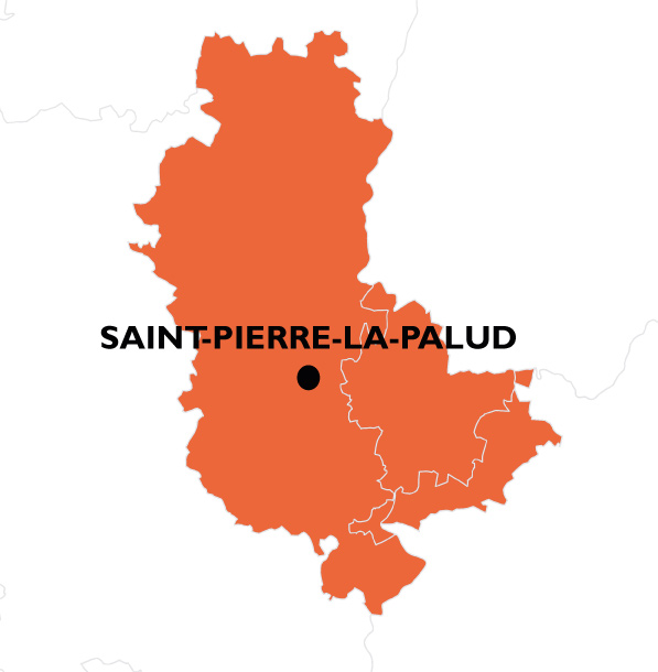 carte climatisation à Saint-Pierre-la-Palud